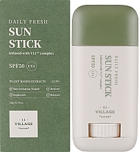 Солнцезащитный стик для лица - Village 11 Factory Daily Fresh Sun Stick — фото N2