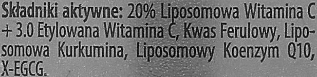 Липосомальный усилитель депигментации для лица - Bielenda Professional C-Shot 20% Vitamin C — фото N2