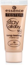 Духи, Парфюмерия, косметика Тональная основа - Essence Stay All Day Long-Lasting Make-Up (тестер)