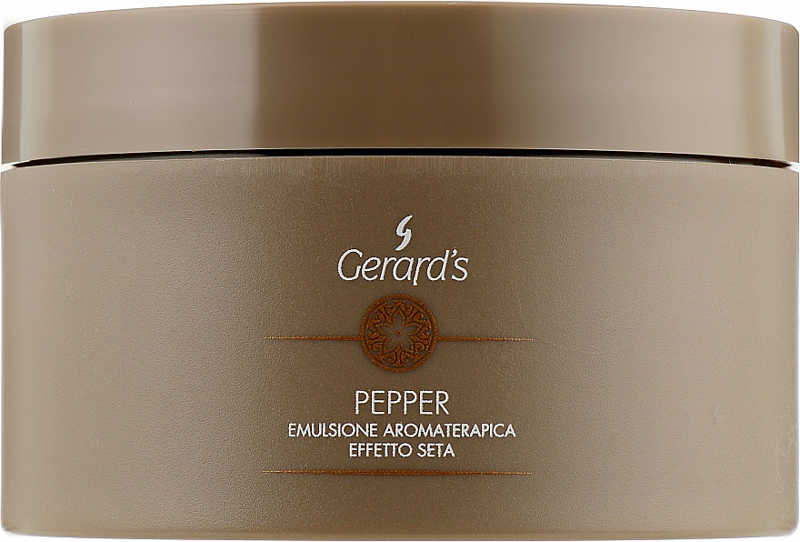 Перцевий ароматний крем - Gerard's Cosmetics Wellness And Spa Pepper Aroma Cream — фото N1
