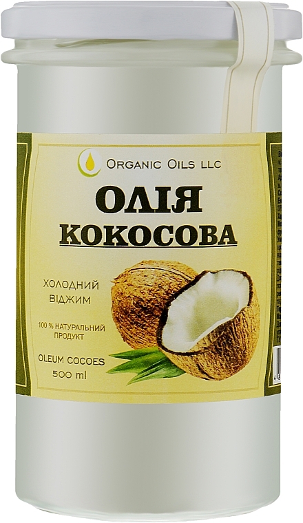 Масло кокосовое - Organic Oils — фото N2