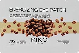 Тонізувальні гідрогелеві патчі для області навколо очей - Kiko Milano Energizing Eye Patch — фото N1
