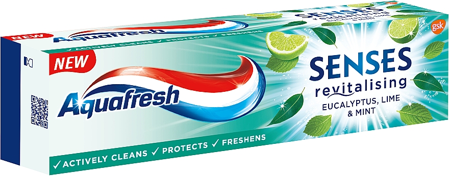 Зубная паста "Эвкалипт" - Aquafresh Senses — фото N6