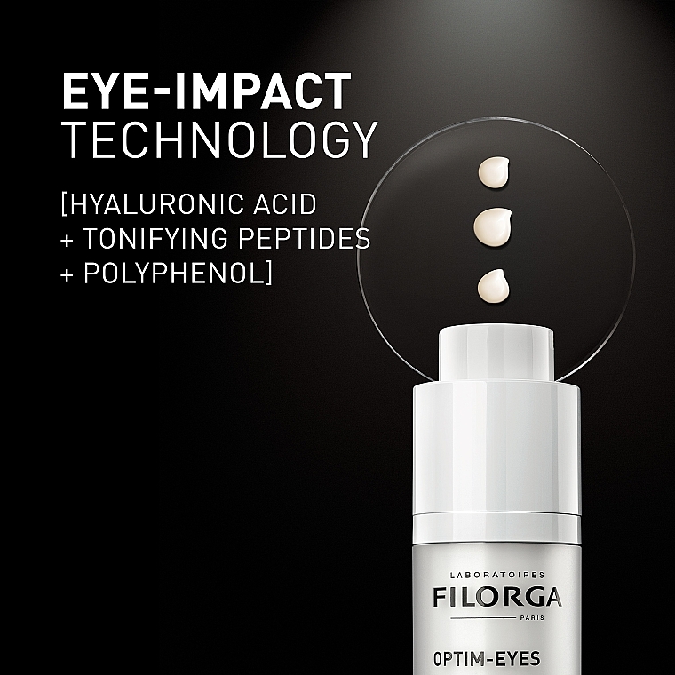 Средство для контура глаз от кругов, мешков и морщин - Filorga Optim-Eyes 3-in-1 Eye Contour Cream — фото N6