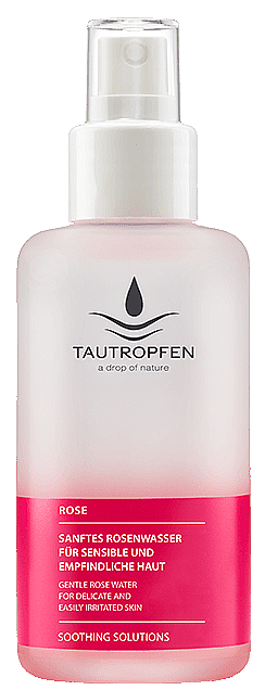 Заспокійлива трояндова вода для обличчя - Tautropfen Rose Gentle Facial Water — фото N1