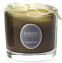 Ароматична свічка "Мінеральне море" - Millefiori Milano Via Brera Candle Mineral Sea — фото N3