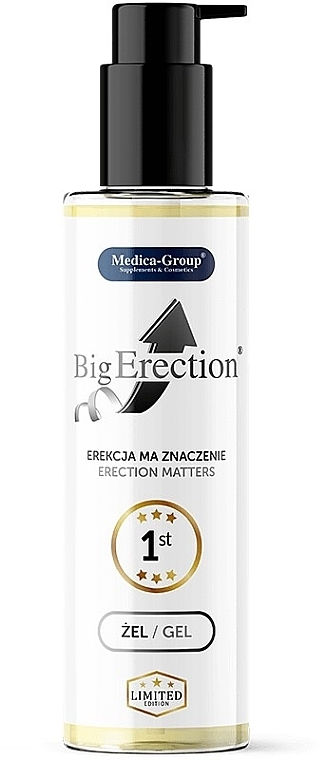 Гель для ерекції - Medica-Group Big Erection Gel — фото N1