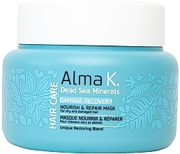 Маска для питания и восстановления волос - Alma K. Damage Recovery Nourish & Repair Mask — фото N1