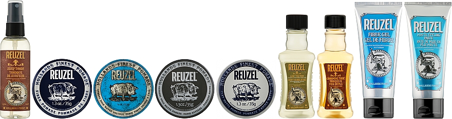 Набір для укладання волосся в сумці, 10 продуктів - Reuzel Try the Style Product Box — фото N2