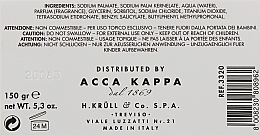 Мило для тіла - Acca Kappa White Moss Vegetable Soap — фото N3