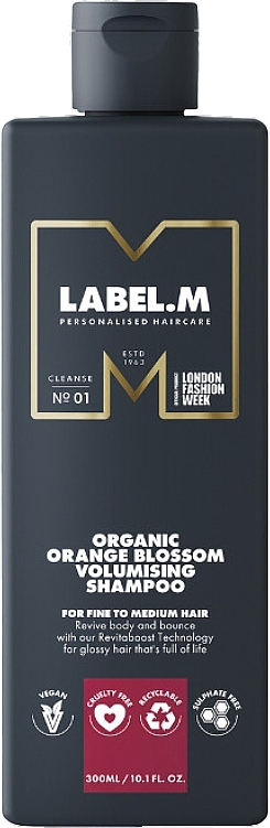 Шампунь для волосся - Label.m Organic Orange Blossom Volumising Shampoo — фото N1