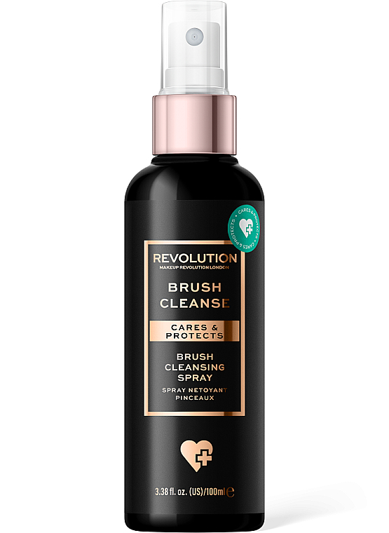 Спрей-очиститель для кистей - Makeup Revolution London Anti-Bacterial Brush Cleansing Spray — фото N1