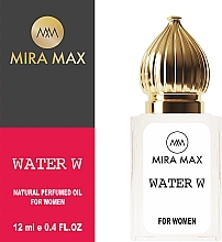 Духи, Парфюмерия, косметика Mira Max Water W - Парфюмированное масло для женщин