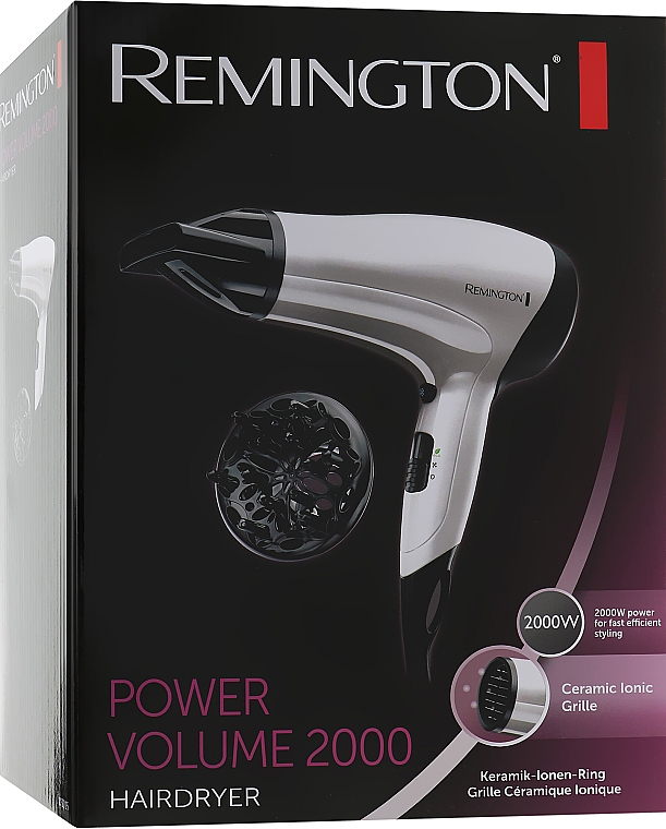 Фен для волос - Remington D3015 Power Volume 2000 — фото N3