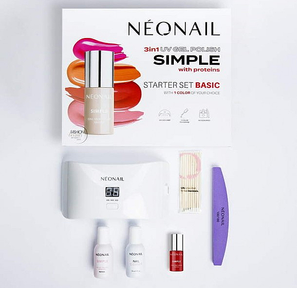 Набор - NeoNail Professional Simple Starter Set Basic — фото N2