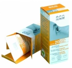 Солнцезащитный крем SPF 20 с экстрактом граната и облепихи - Eco Cosmetics Suntan Cream SPF 20 — фото N1