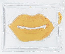 Духи, Парфюмерия, косметика Увлажняющая гидрогелевая маска-патч для губ с коллагеном - King Rose Anti Wrinkle And Moisturizing 24K Gold Collagen Lip Mask