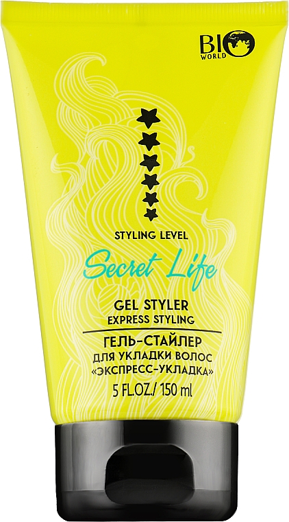 Гель-стайлер для укладки волос "Экспресс-укладка" - Bio World Secret Life Gel Styler Express Styling