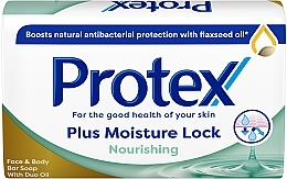 Антибактериальное питательное мыло - Protex Plus Moisture Lock Nourishing — фото N1