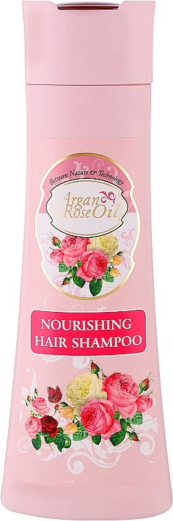 Живильний шампунь для волосся "Аргана й троянда" - Ventoni Cosmetics Argan & Rose Oil — фото N1