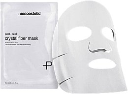 Парфумерія, косметика Маска для обличчя - Mesoestetic Post-Peel Crystal Fiber Mask