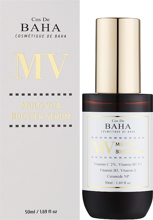 Сироватка для обличчя - Cos De BAHA Multi Vita Booster Serum — фото N2