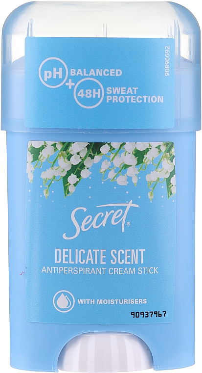 Кремовый дезодорант-антиперспирант - Secret Platinum Power Delicate Antiperspirant Deodorant