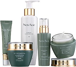 Духи, Парфюмерия, косметика Набор, 5 продуктов - Oriflame NovAg Ecollagen Wrinkle Power 