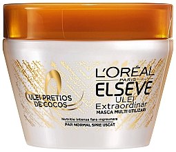 Парфумерія, косметика Маска для сухого волосся - L'Oreal Paris Elseve Huile Fine De Coco Maska