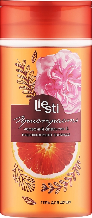Гель для душу "Пристрасть" - Liesti Shower Gel — фото N1
