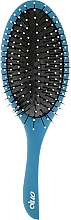 Массажная расческа с зеркалом - Kiepe Magnetic Duo Blue-White — фото N2