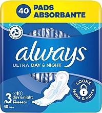Гигиенические прокладки, размер 3, 40 шт. - Always Ultra Day & Night — фото N2