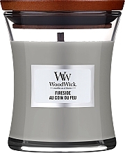 Парфумерія, косметика Ароматична свічка в склянці - WoodWick Hourglass Candle Fireside