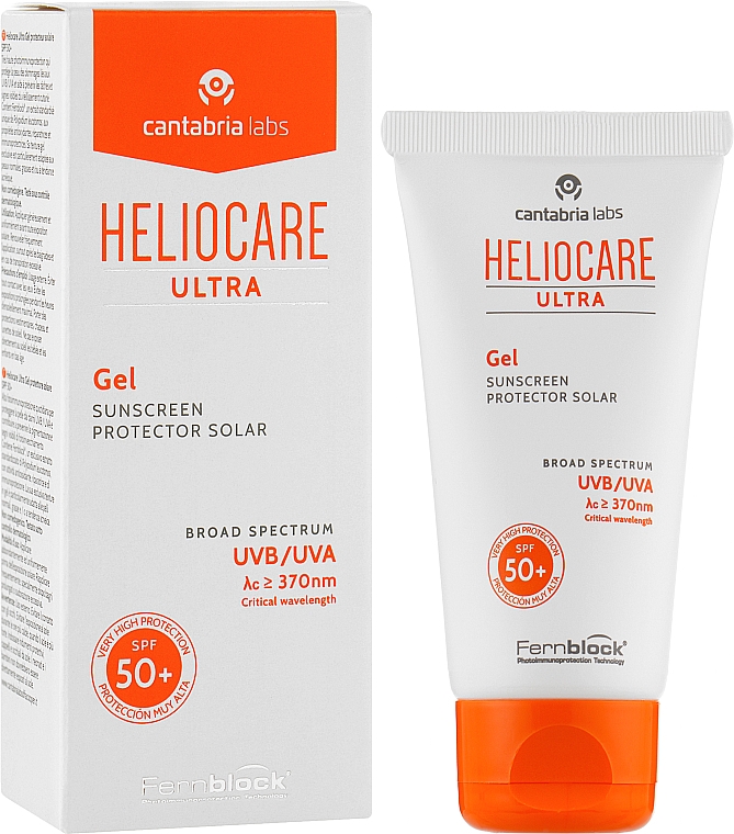 Сонцезахисний ультрагель для обличчя - Heliocare Ultra Gel SPF50 — фото N3