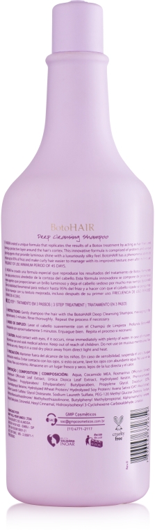 Ботокс для волосся - Inoar BotoHair (shmp/1000ml + collagen/1000ml + balm/1000ml) — фото N5