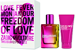 Духи, Парфюмерия, косметика Zadig & Voltaire This is Love! for Her - Набор (edp/30ml + b/lot/50ml)