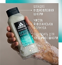 Гель для душа с эффектом пилинга - Adidas Deep Clean Shower Gel — фото N3