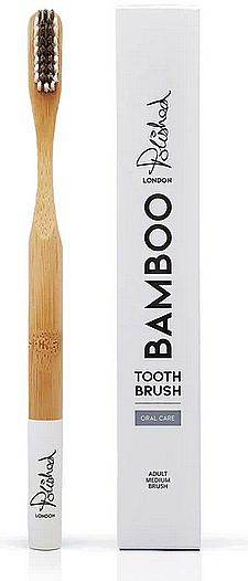 Зубна щітка - Polished London Bamboo Toothbrush — фото N1