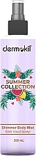 Парфумерія, косметика Міст для тіла з шимером "Літня колекція" - Dermokil Shimmer Body Mist Summer Collection
