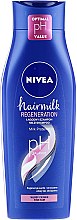 Духи, Парфюмерия, косметика Шампунь-уход для тонких волос - NIVEA Hair Milk Regeneration Milk Proteins pH Balance Shampoo