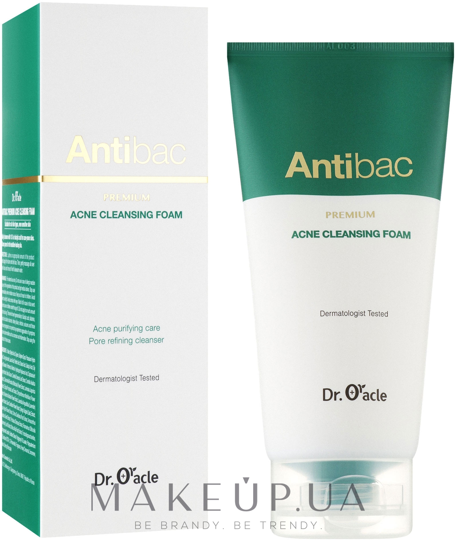 Пенка для умывания - Dr. Oracle Antibac Premium Acne Cleansing Foam — фото 180ml