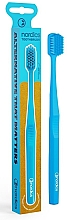 Парфумерія, косметика Біорозкладана зубна щітка преміум-класу, синя - Nordics
