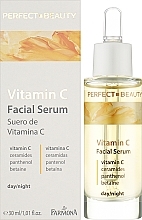 Сироватка для обличчя з вітаміном С - Farmona Perfect Beauty Vitamin C Facial Serum — фото N2
