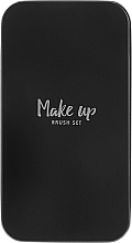 Набор кистей для макияжа, 6 предметов - Beter Black Edition Mini Makeup Brushes Set — фото N2