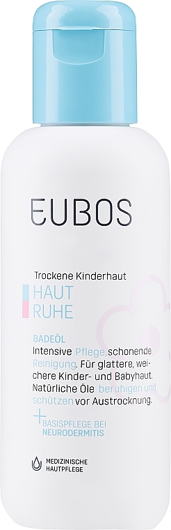 Дитяча олія для ванни - Eubos Med Haut Ruhe Baby Bath Oil — фото N1