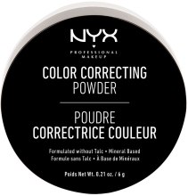 Духи, Парфюмерия, косметика Корректирующая пудра - NYX Professional Makeup Color Correcting Powder