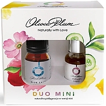 Парфумерія, косметика Набір - Olivia Plum Duo Mini Set (ser/15ml+oil/10ml)