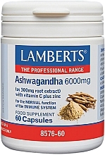 Духи, Парфюмерия, косметика Пищевая добавка "Ашваганда" - Lamberts Ashwagandha 6000 Mg