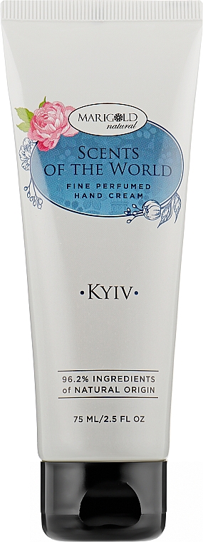 Крем для рук парфюмированный - Marigold Natural Kyiv Hand Cream