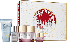 Духи, Парфюмерия, косметика Набор - Estee Lauder Plump + Nourish Skincare Wonders Set (cr/50ml + ser/15ml + eye/cr/5ml + cleanser/30ml) 